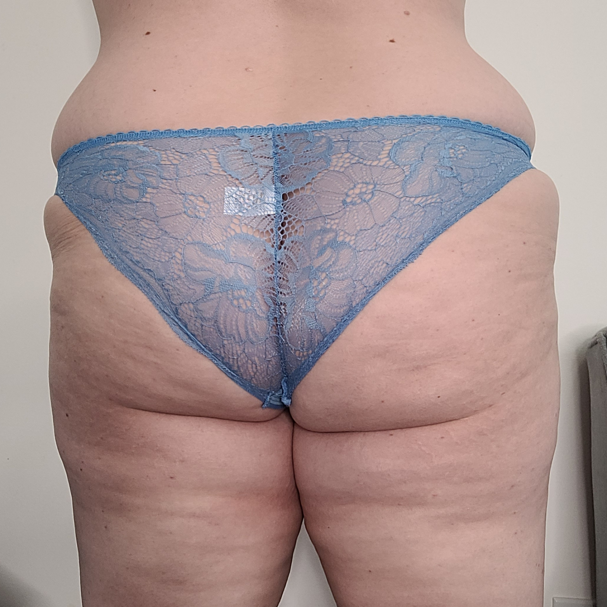 Blue Lace Panties